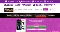 Desktop Screenshot of desfrutsexshop.com.br